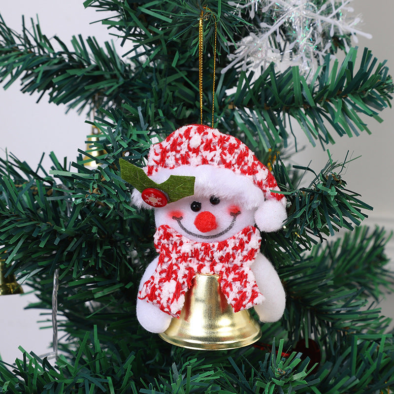 Wholesale Christmas Santa Claus Elk Bear Pendant Decoration